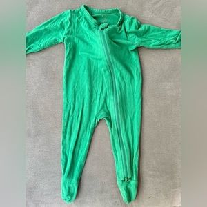 Kyte Baby footie 3-6 months fern